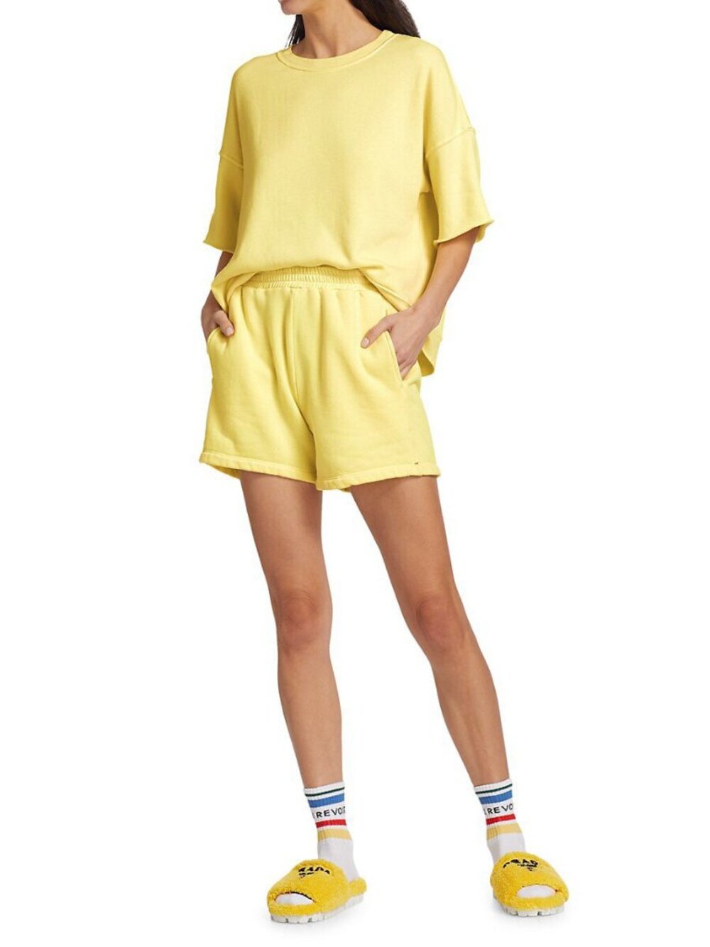 NWT Xirena "Shayne" Shorts in Lemonade, Size Small